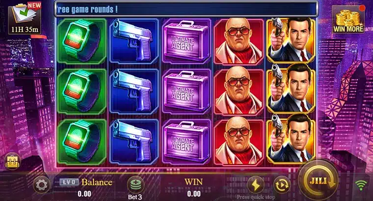 Agent Ace Slot Demo